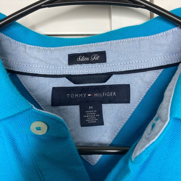Tommy Hilfiger light blue polo - Picture 2 of 3